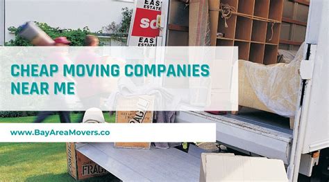 cheap moving companies bay area